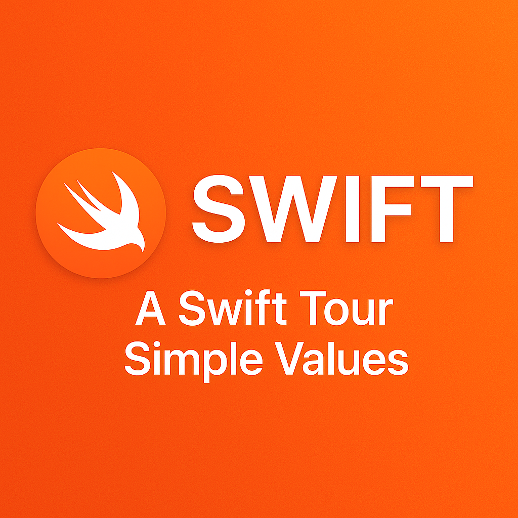 A Swift Tour - Simple Values