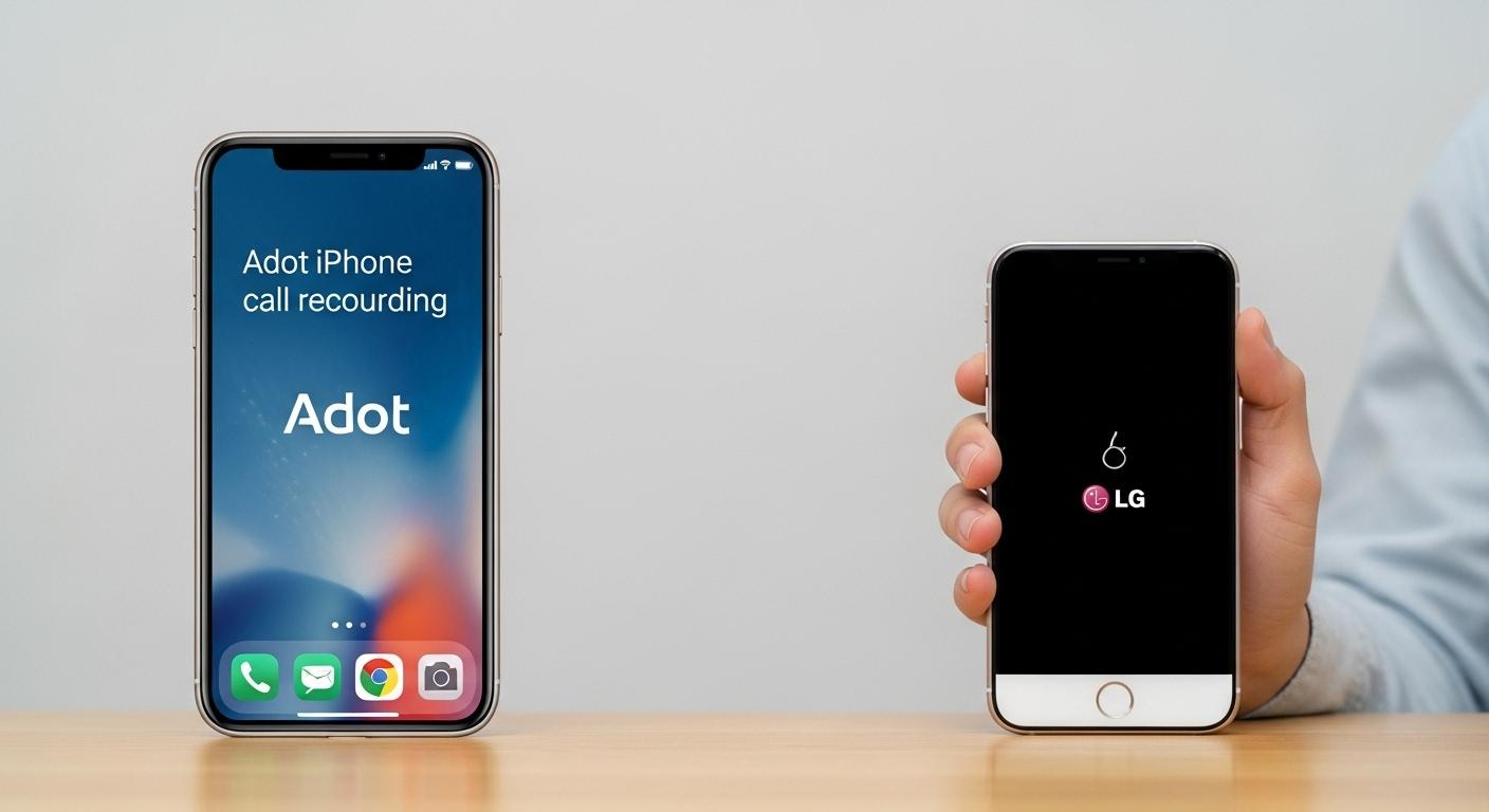 에이닷 아이폰 통화녹음 lg