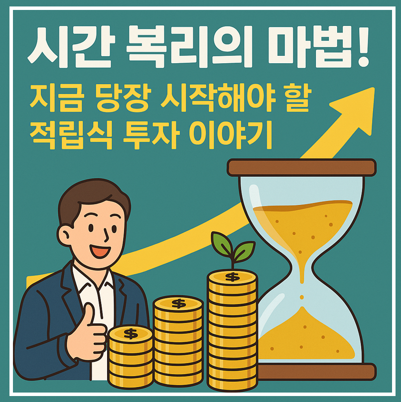 시간 복리의 마법 이미지
