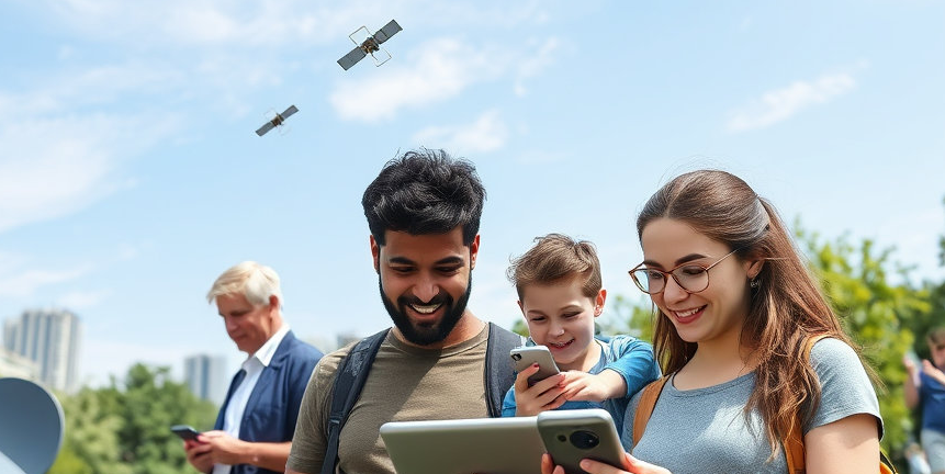 저궤도 위성통신 서비스
