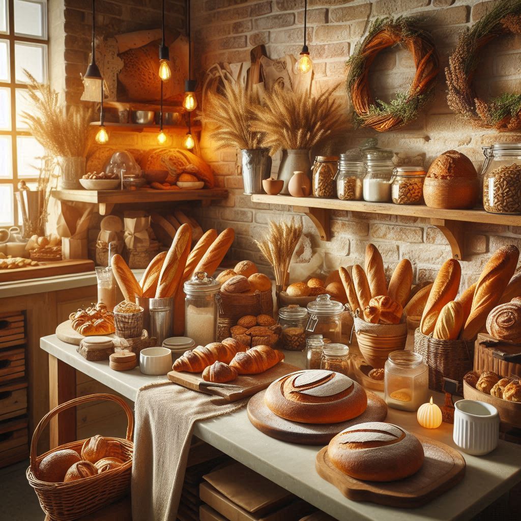 베이커리 배경