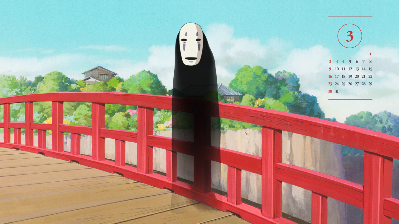 07 가오나시 A - 2025년3월 노트북배경화면