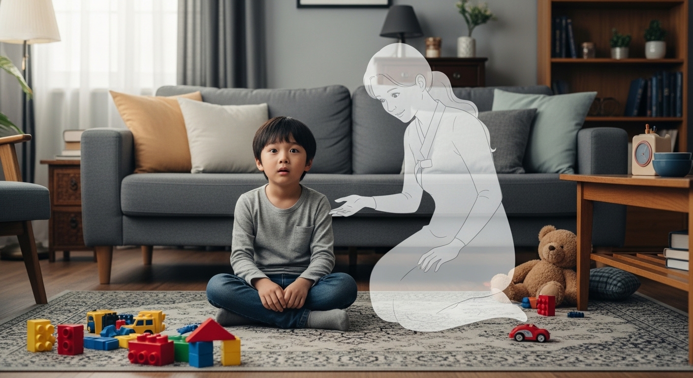 엄마가 유령이 되었어