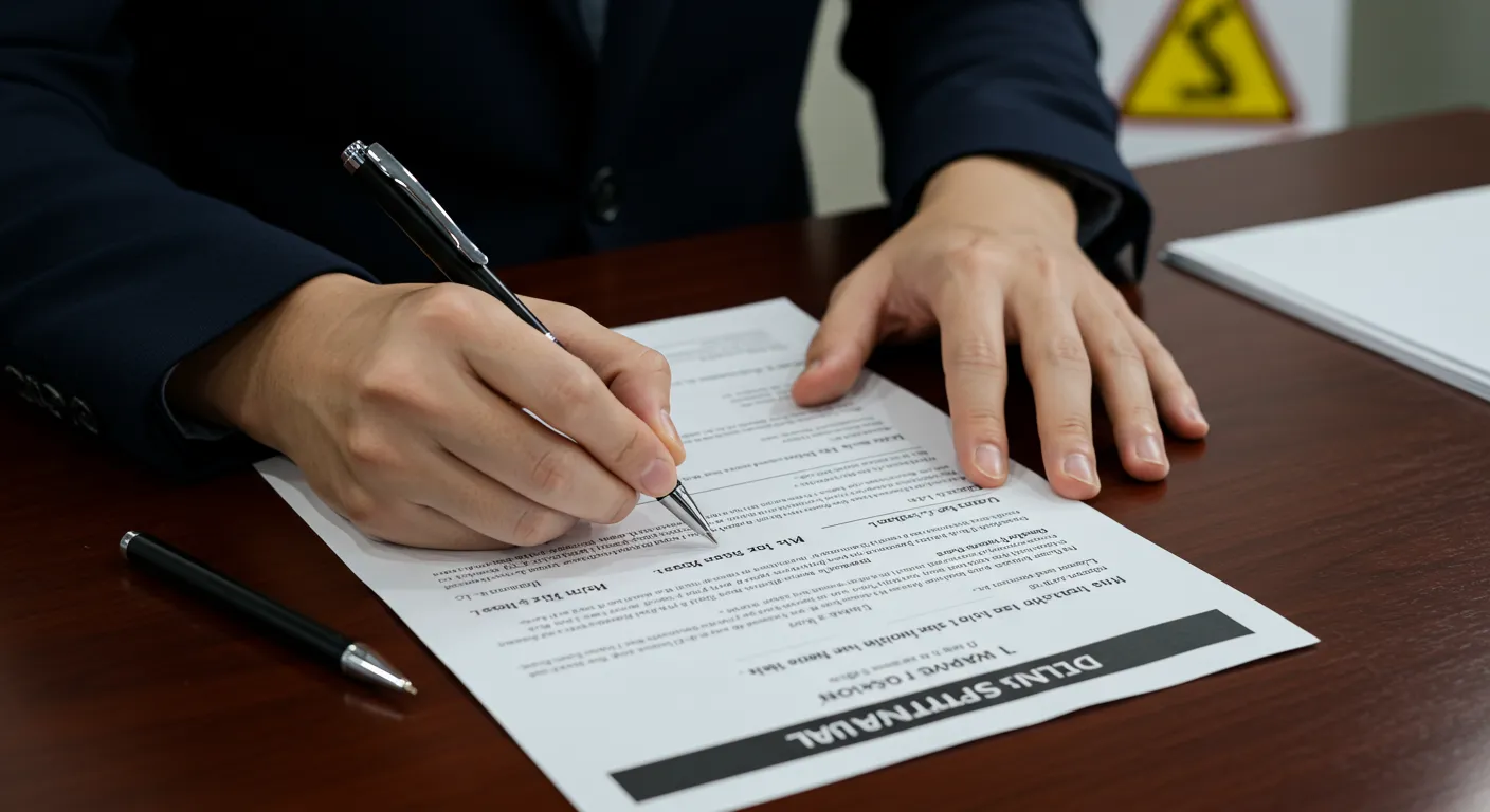 계약서 작성 필수