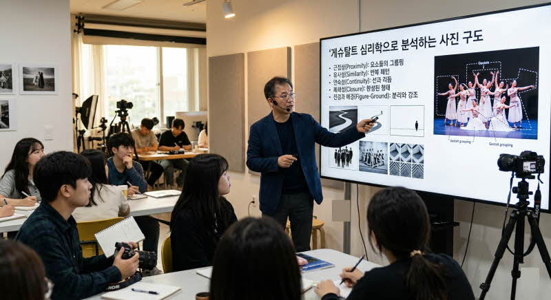 게슈탈트 심리학으로 분석하는 사진 구도