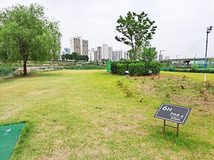 안양천파크골프장 (18홀 + 9홀) 통합 소개​