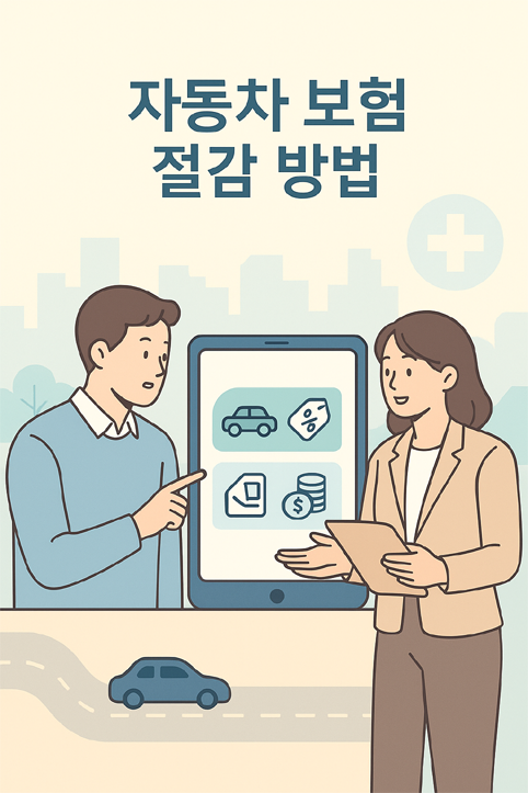 자동차 보험 절감 이미지