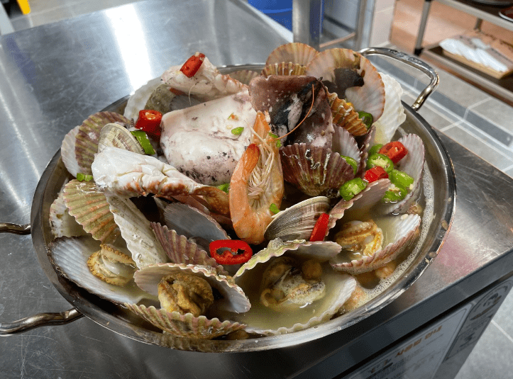 구읍뱃터 맛집 "유진심해물찜.정식" 음식