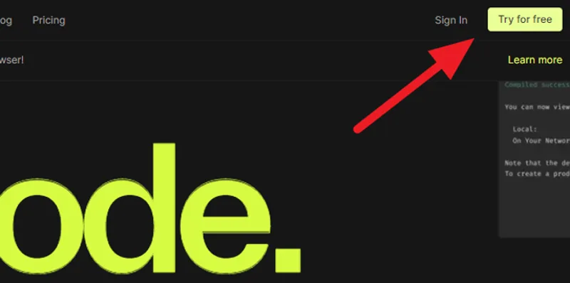 웹사이트 오른쪽 위에서 로그인 또는 회원가입을 진행합니다.