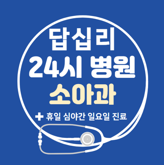 동대문구-답십리동-24시간-병원-소아과-토요일-야간-일요일-진료-당직병원-찾기