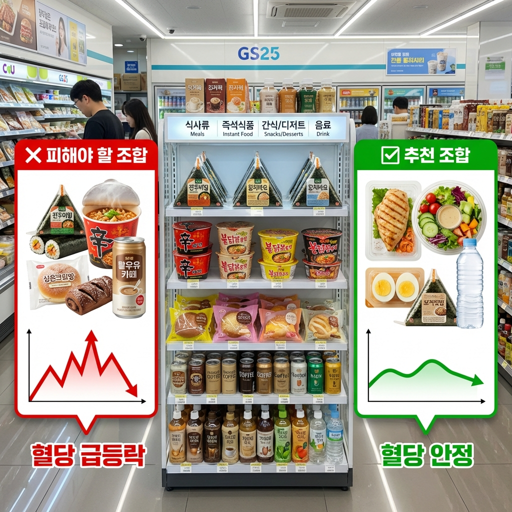 편의점 한 끼 건강하게 고르는 법, 단백질 중심 조합 공식