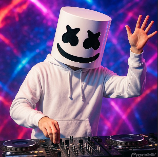 DJ Marshmello 관련 사진
