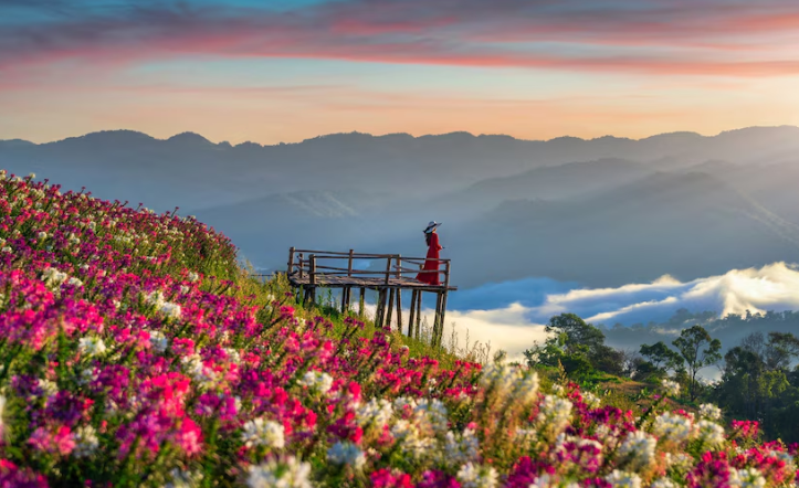 40대 임산부 고산지대 여행 관련 사진