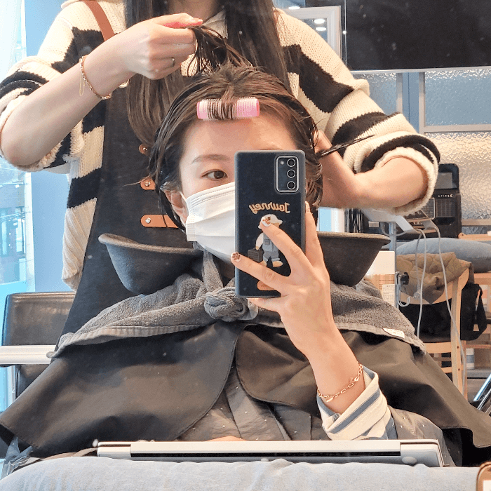 미용실에서-중화과정