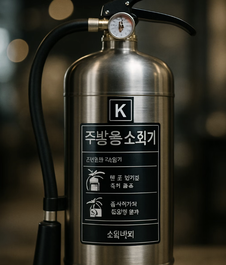 K급소화기 설치 위치, 어디에 둬야 가장 효과적일까?