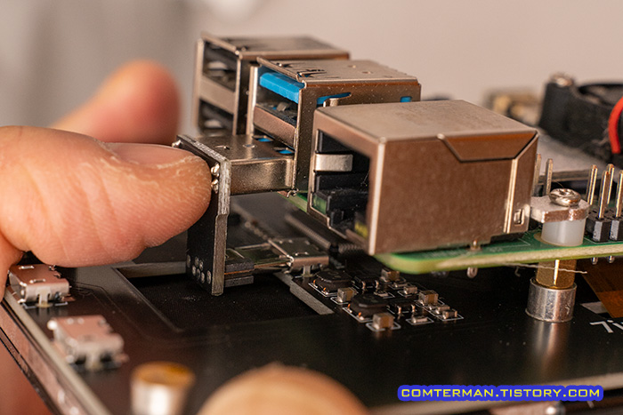 라즈베리파이 디스플레이 커넥터 직접 연결