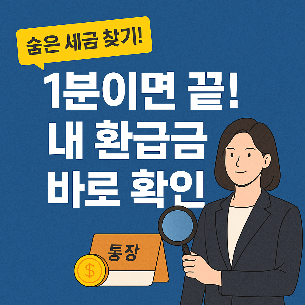 원클릭환급서비스, 홈택스, 세금