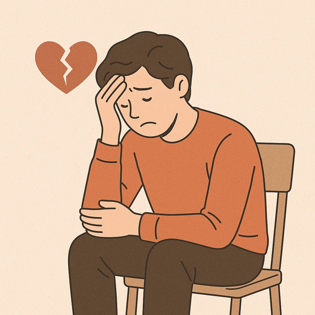 이별 후 자책