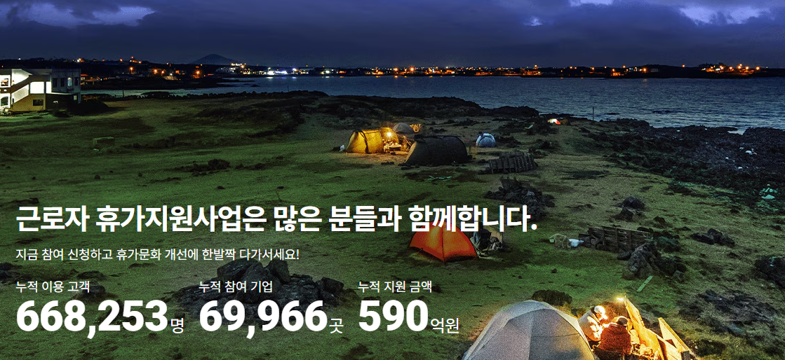 근로자 휴가지원사업은 근로자와 기업이 함께 혜택을 받을 수 있는 최고의 제도입니다.