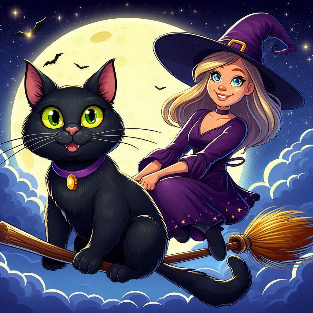 마녀와 고양이