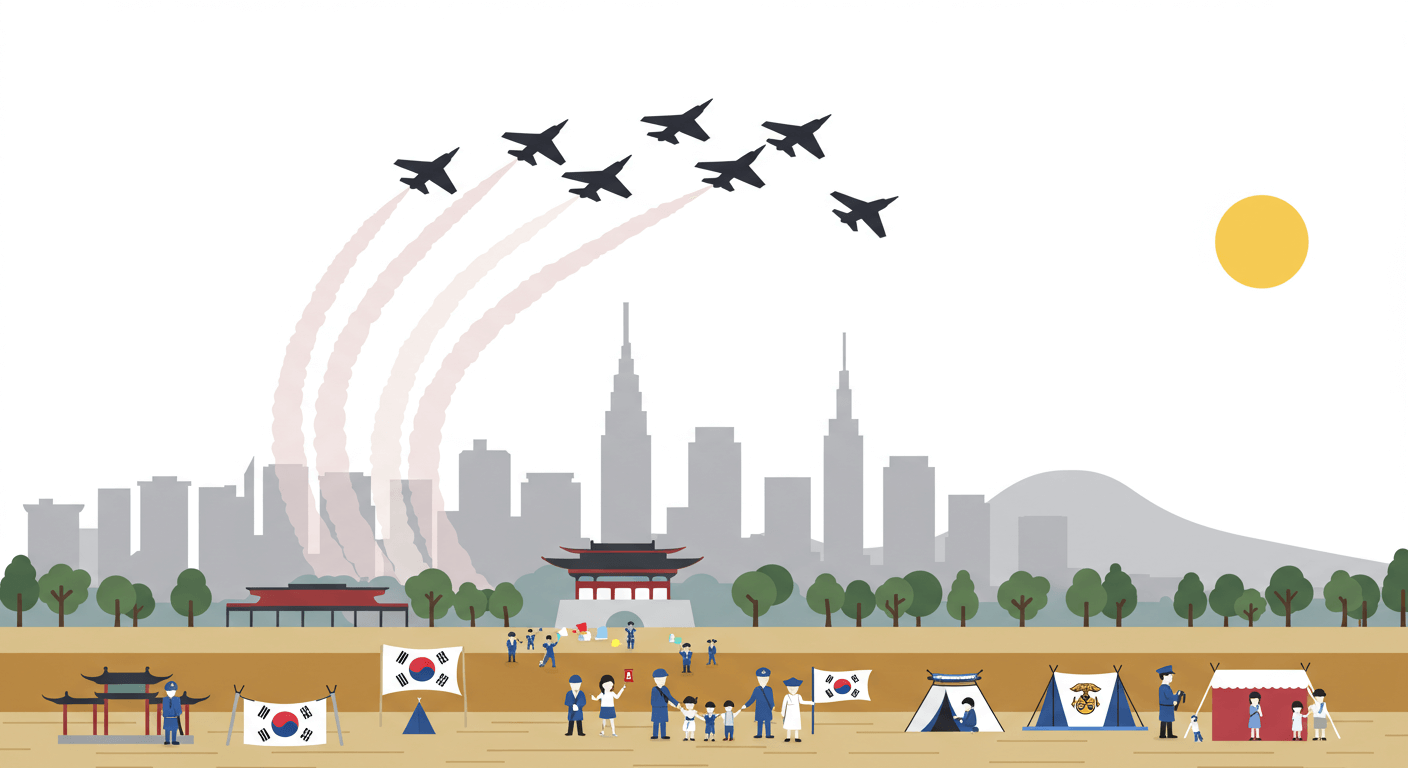 2025 국군의 날 행사 (블랙이글스, 시가행진, 계룡대)