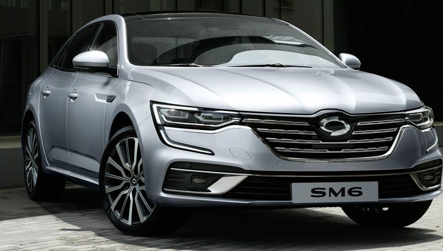 르노 삼성 자동차의 SM6의 외관입니다