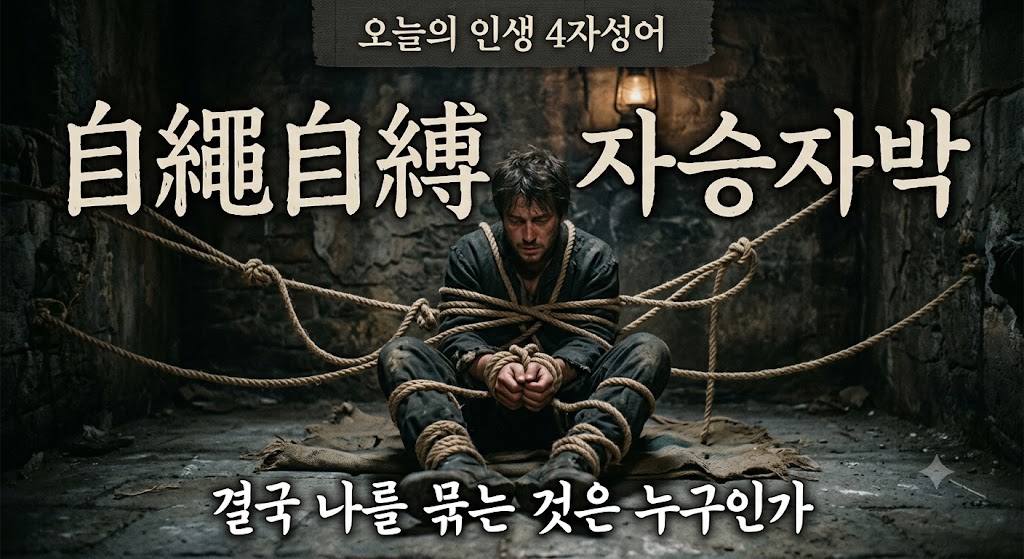자승자박 이미지