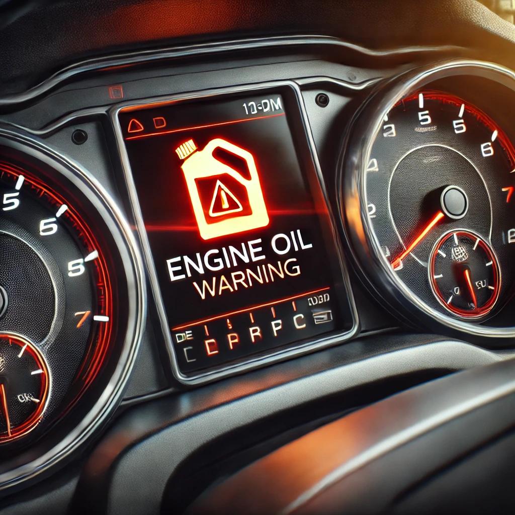 엔진오일 경고등 원인