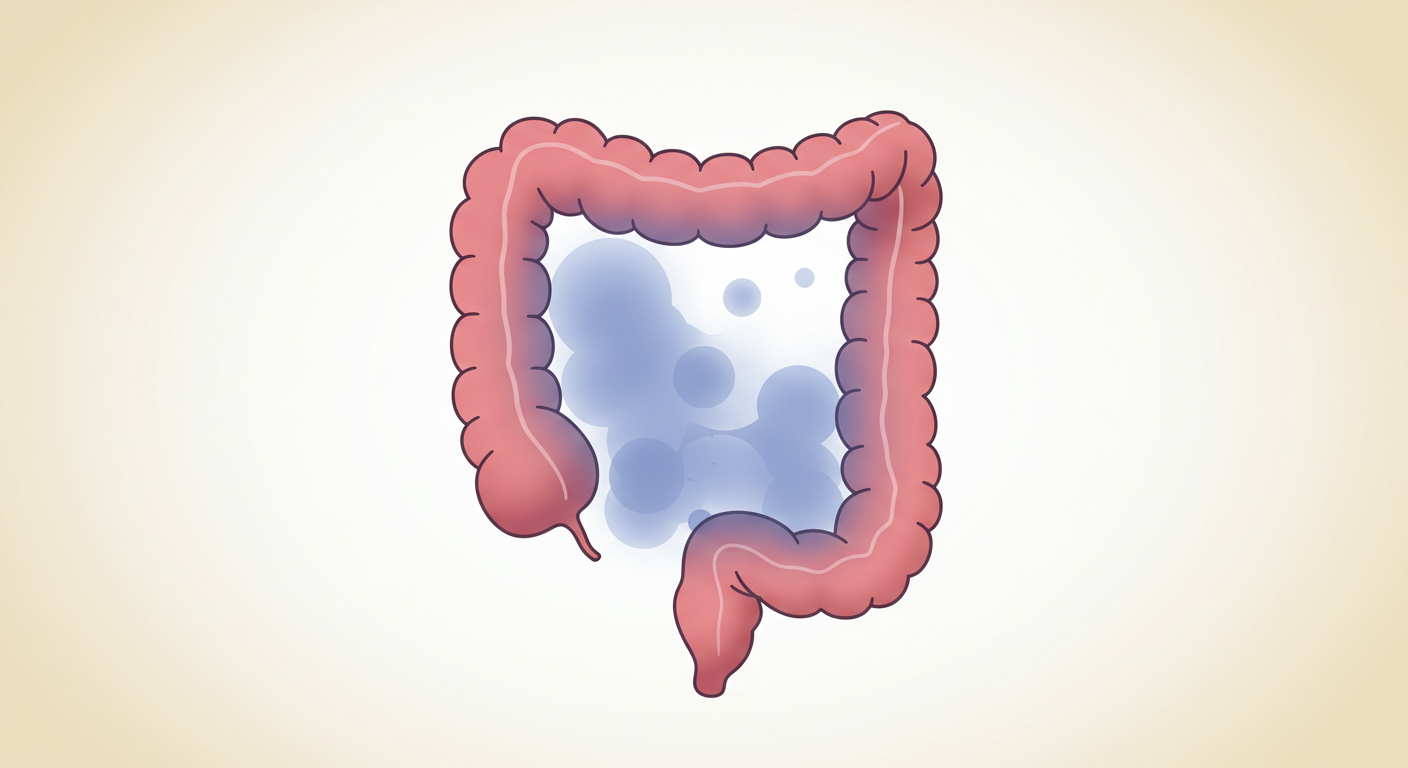 배에 가스가 자주 차는 이유