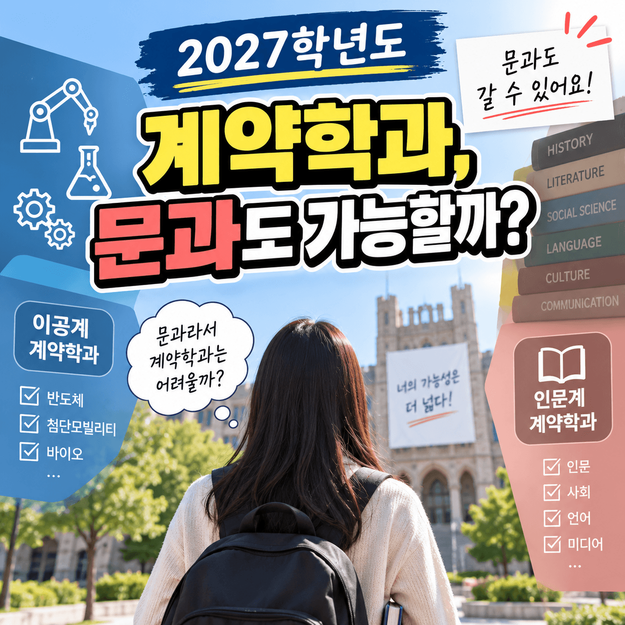 2027 계약학과 문과도 가능할까? 썸네일 이미지