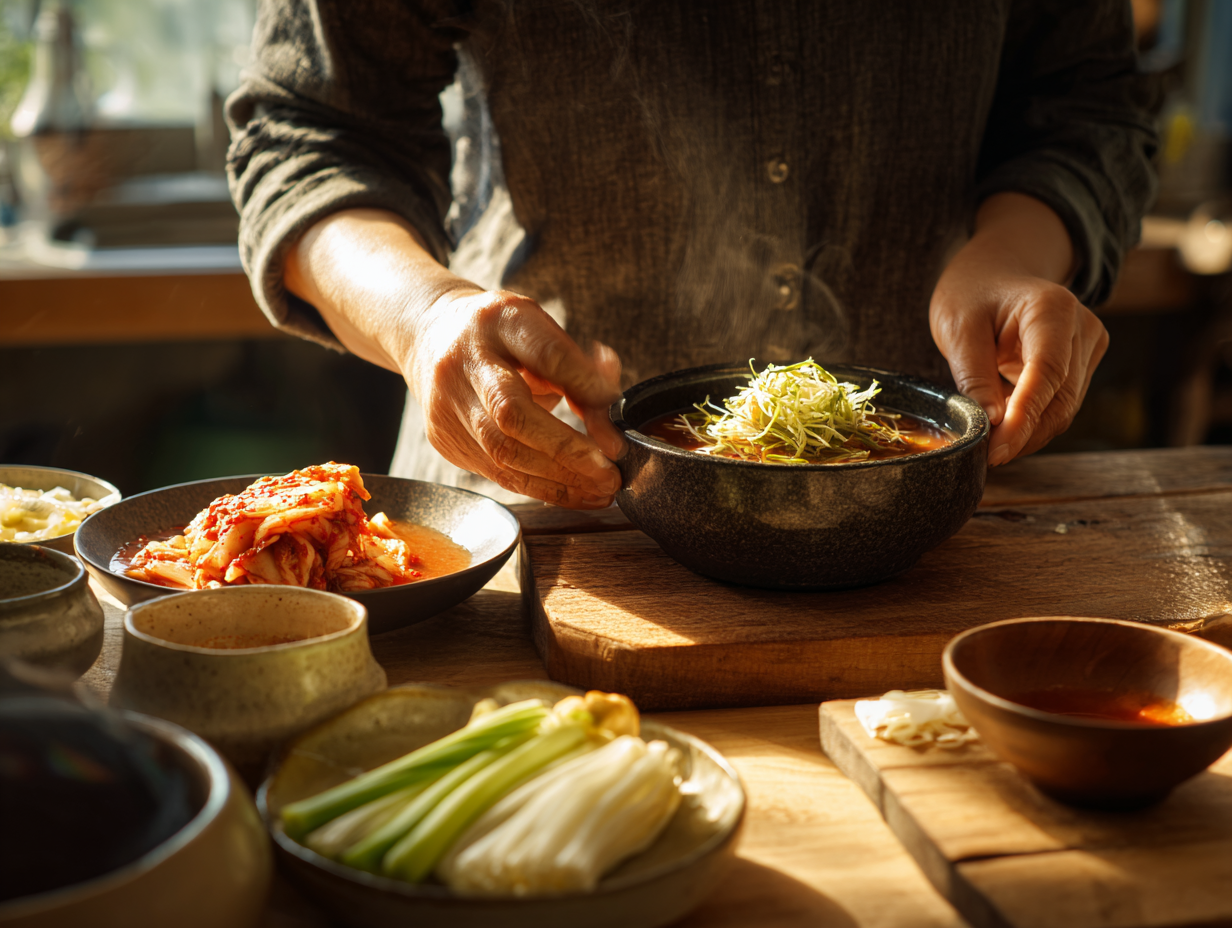 발효식 식단, 된장 장건강, 장누수 관리, 장내환경