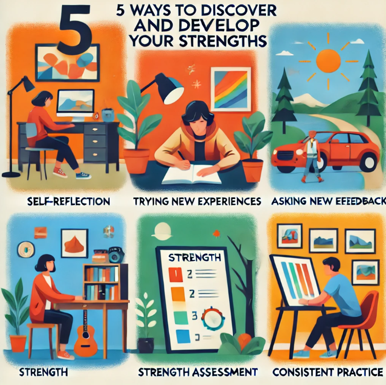 강점 개발 전략 5단계 &ndash; 자기계발과 성장 마인드셋을 위한 실천 팁