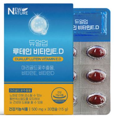 뉴네이처 듀얼업 루테인 비타민E.D