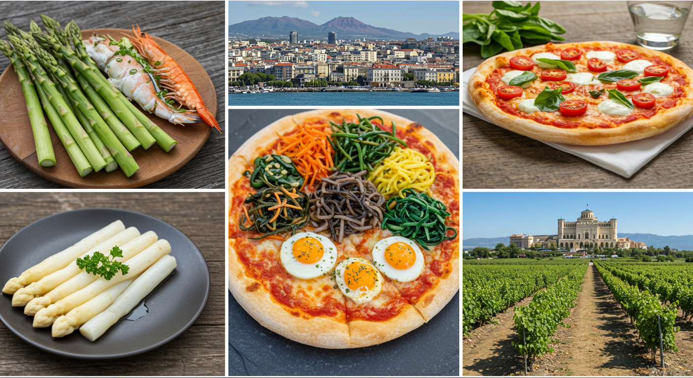 5월에 맞는 계절 음식이 맛있는 도시 홋카이도, 나폴리, 전주, 보르도, 산타바바라에 관한 이미지