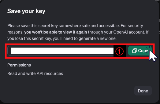 OpenAI API 키 발급