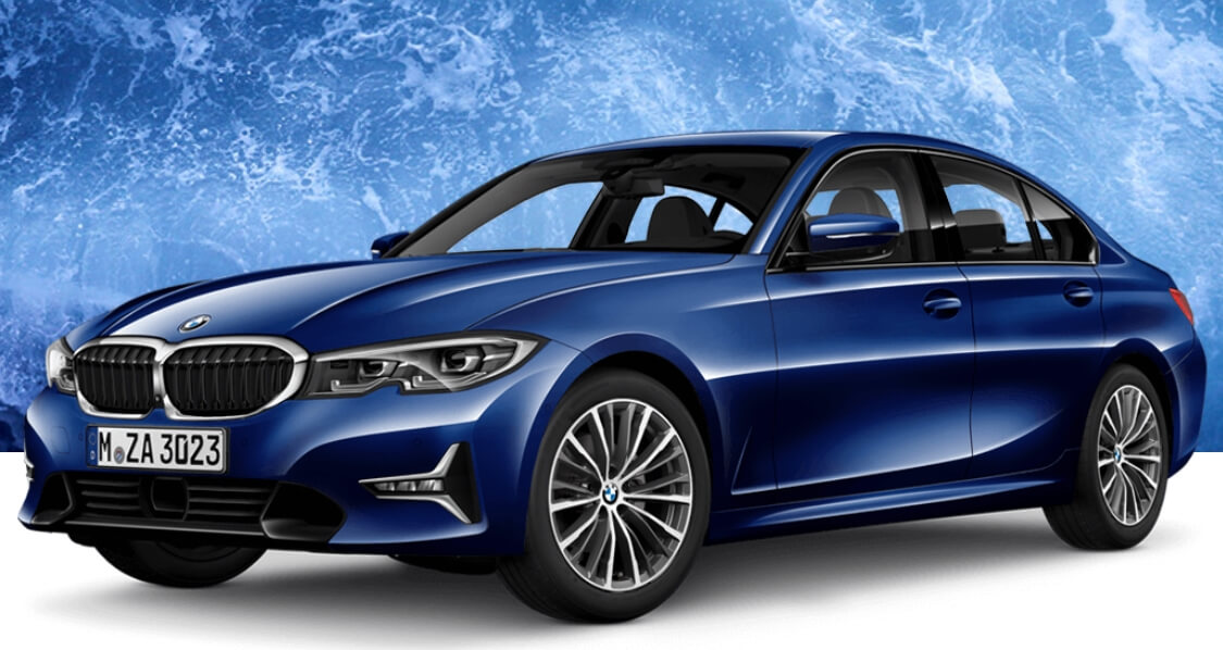 bmw 3시리즈 색상 - Mediterranean Blue(색상 코드 : C10)
