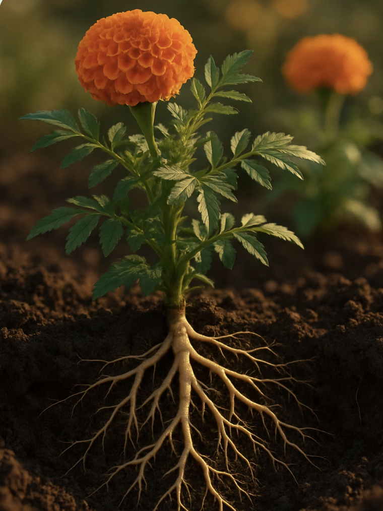 땅속의 보이지 않는 수호자