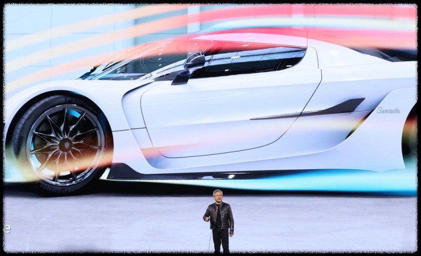 Nvidia CEO Jensen Huang은 3월 18일 캘리포니아주 산호세에서 2024 Nvidia GTC 인공 지능 컨퍼런스에서 기조 연설