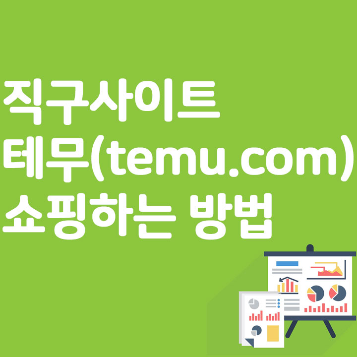 직구 사이트 테무(temu.com) 쇼핑하는 방법