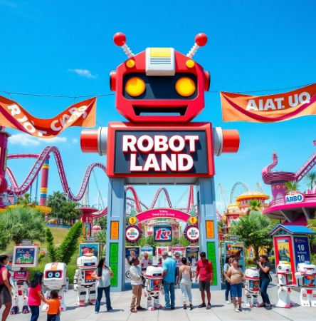 경남창원 로봇랜드 그림