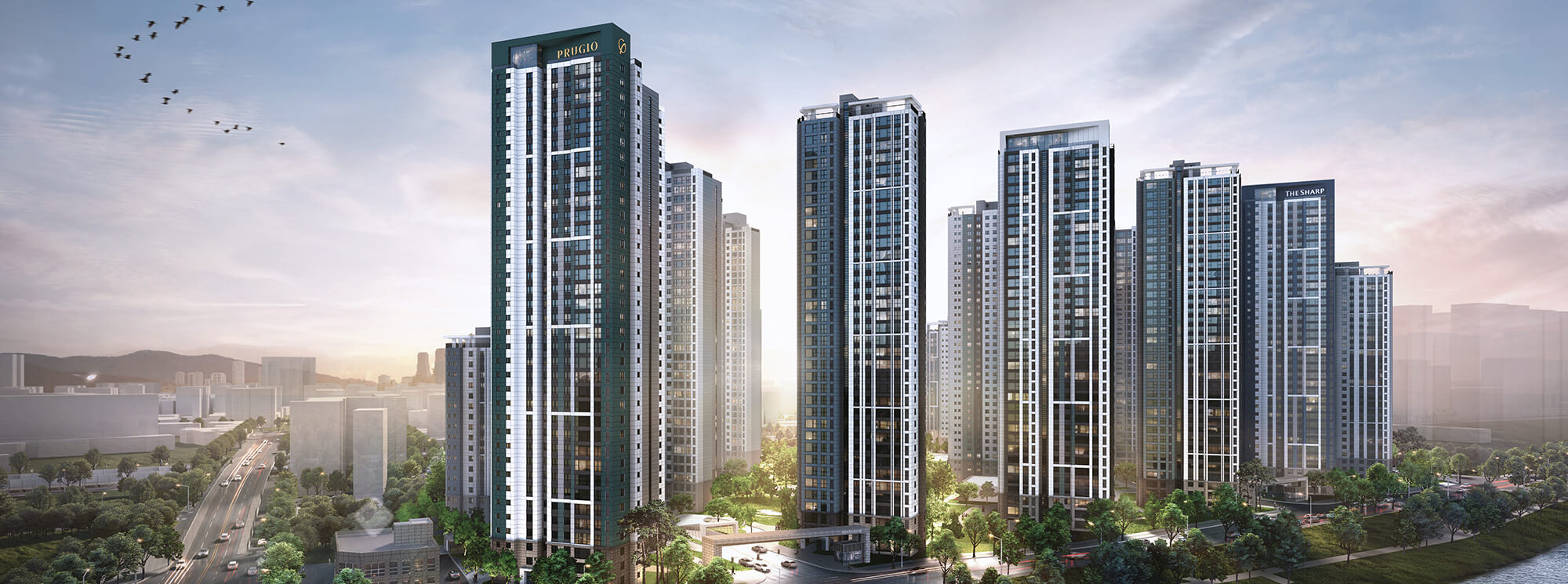 안양역 푸르지오 더샵