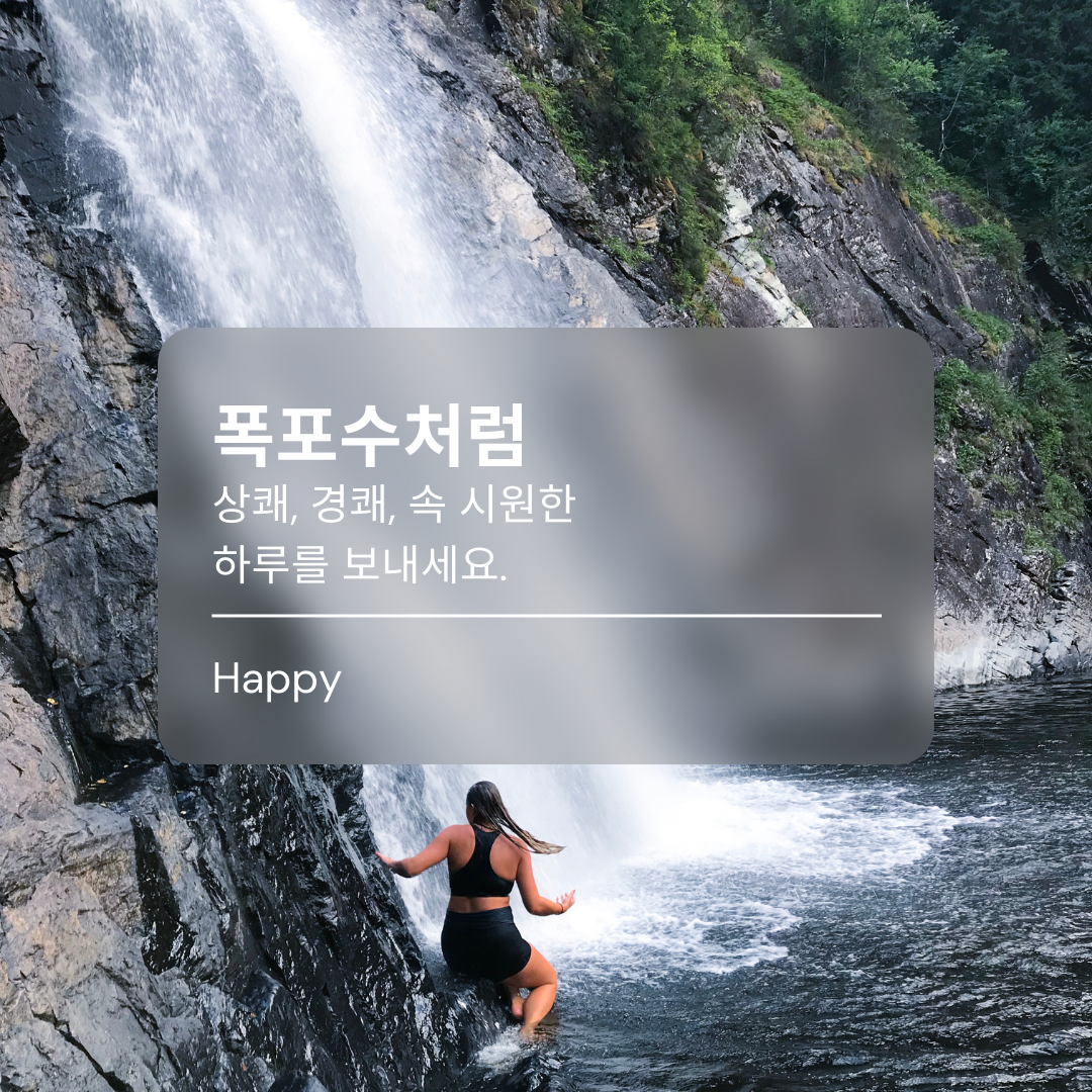 아침 인사로 좋은 글 모음 문구 이미지