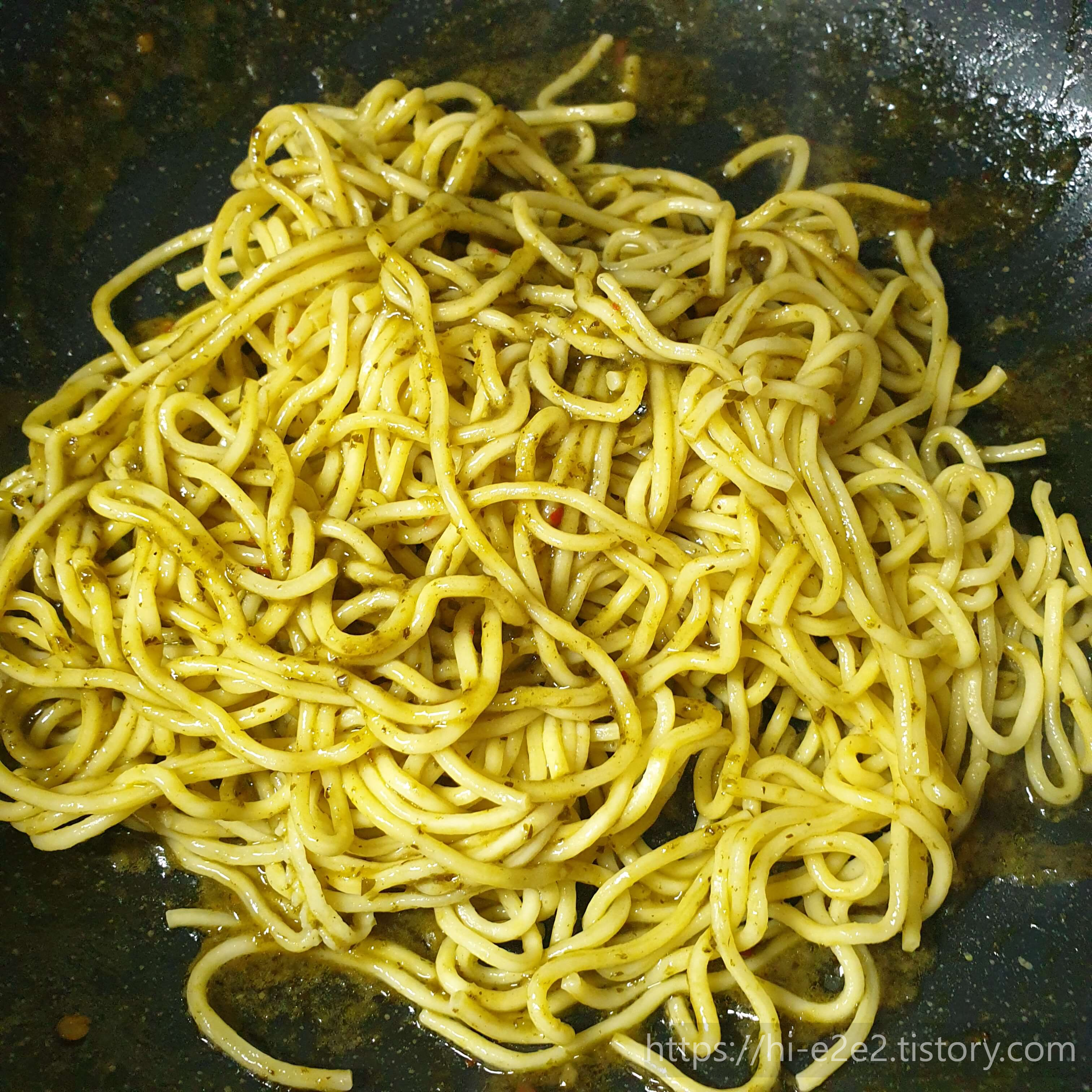 쵸이닷 가리비바질파스타 생면