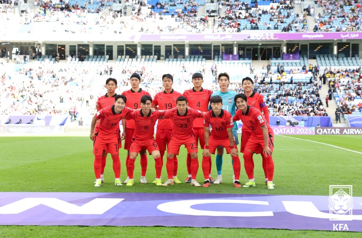 카타르 아시안컵 대한민국 말레이시아 무승부 손흥민 이강인 정우영 조규성 조현우 결과1