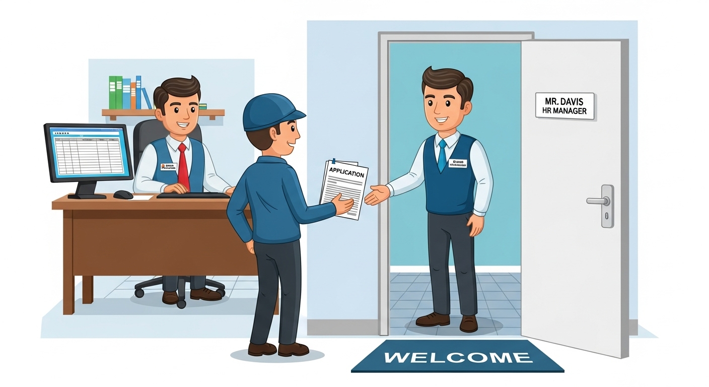 ③인사담당자에게 제출하기