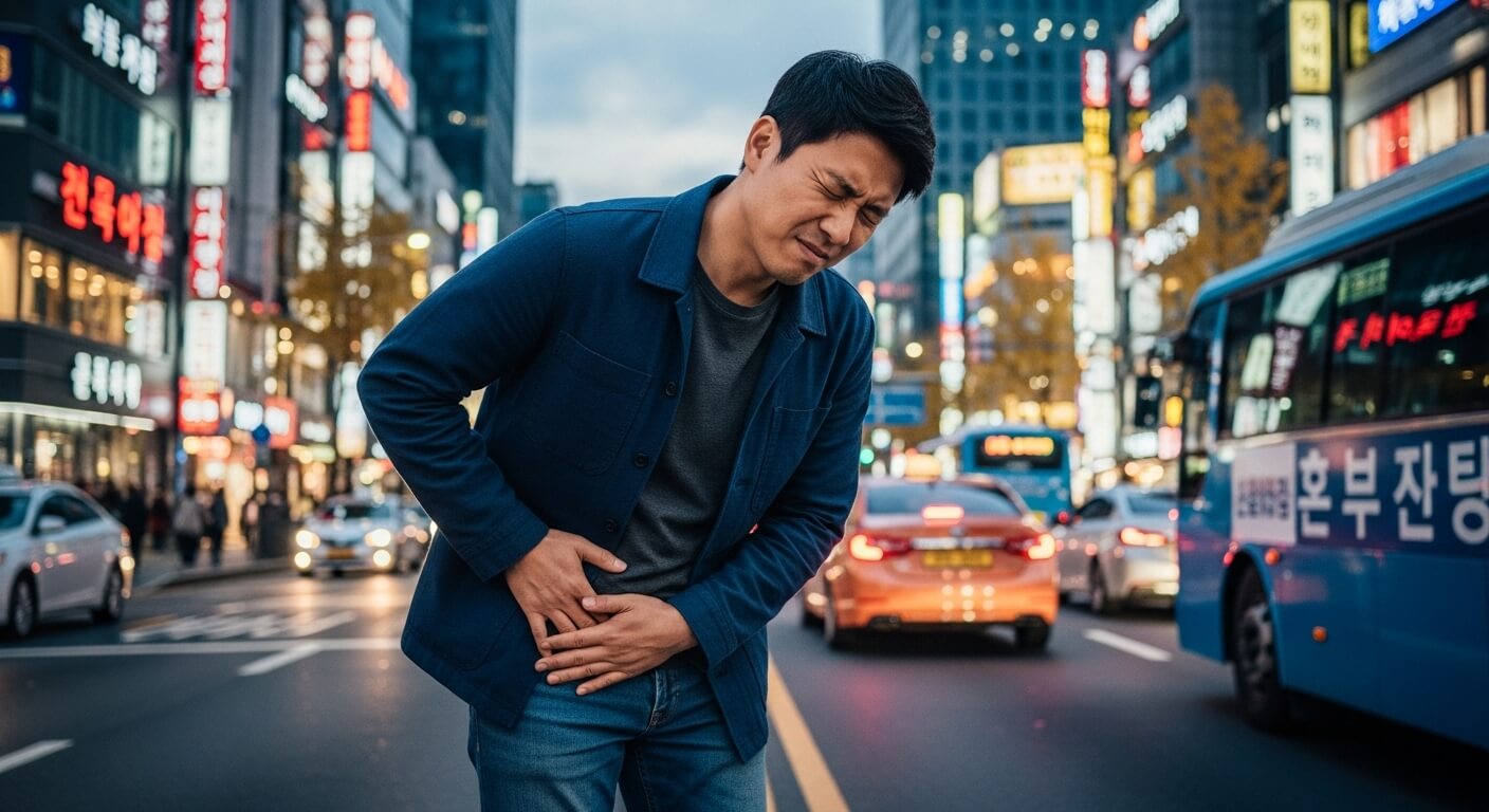 오른쪽 옆구리 통증 의심되는병