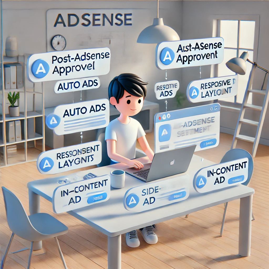 블로그 설정 광고 배치