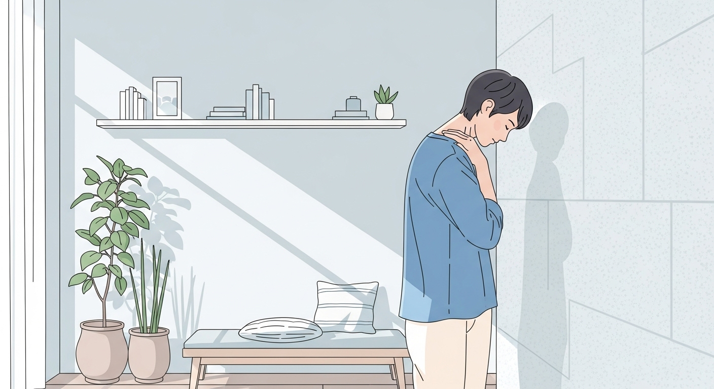 버섯목, 거북목 교정, 승모근 스트레칭