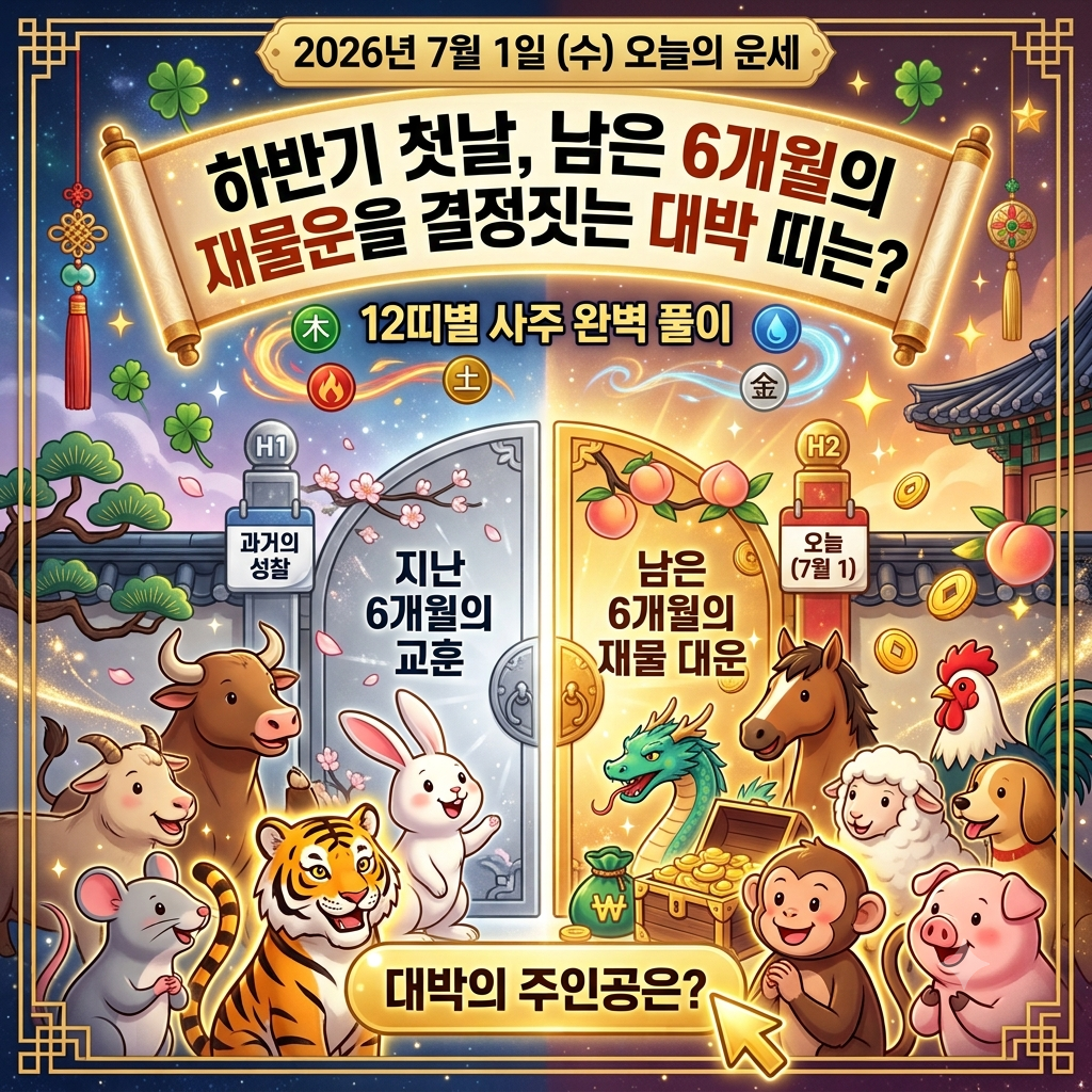 7월1일 오늘의 운세