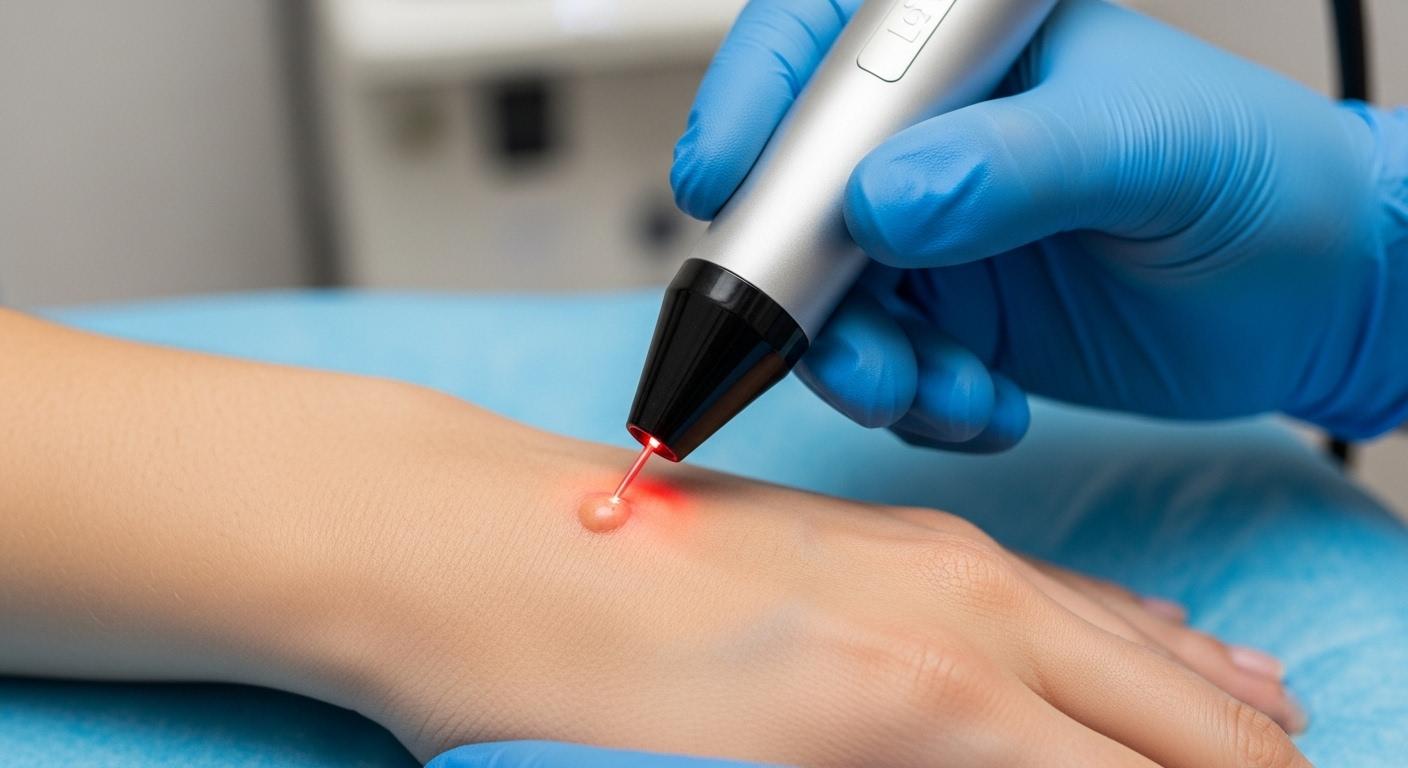 검버섯 제거 레이저 시술 종류